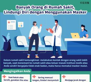 Banyak Orang di Rumah Sakit, Lindungi Diri dengan Menggunakan Masker