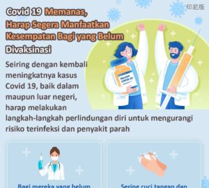 Covid 19 Memanas, Harap Segera Manfaatkan Kesempatan Bagi yang Belum Divaksinasi