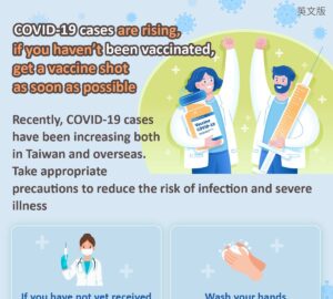 COVID-19 cases are rising, if you haven’t been vaccinated, get a vaccine shot as soon as possible