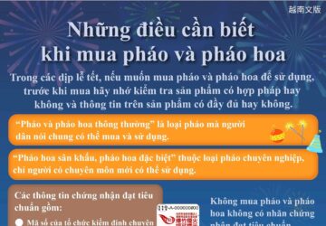 Những điều cần biết khi mua pháo và pháo hoa